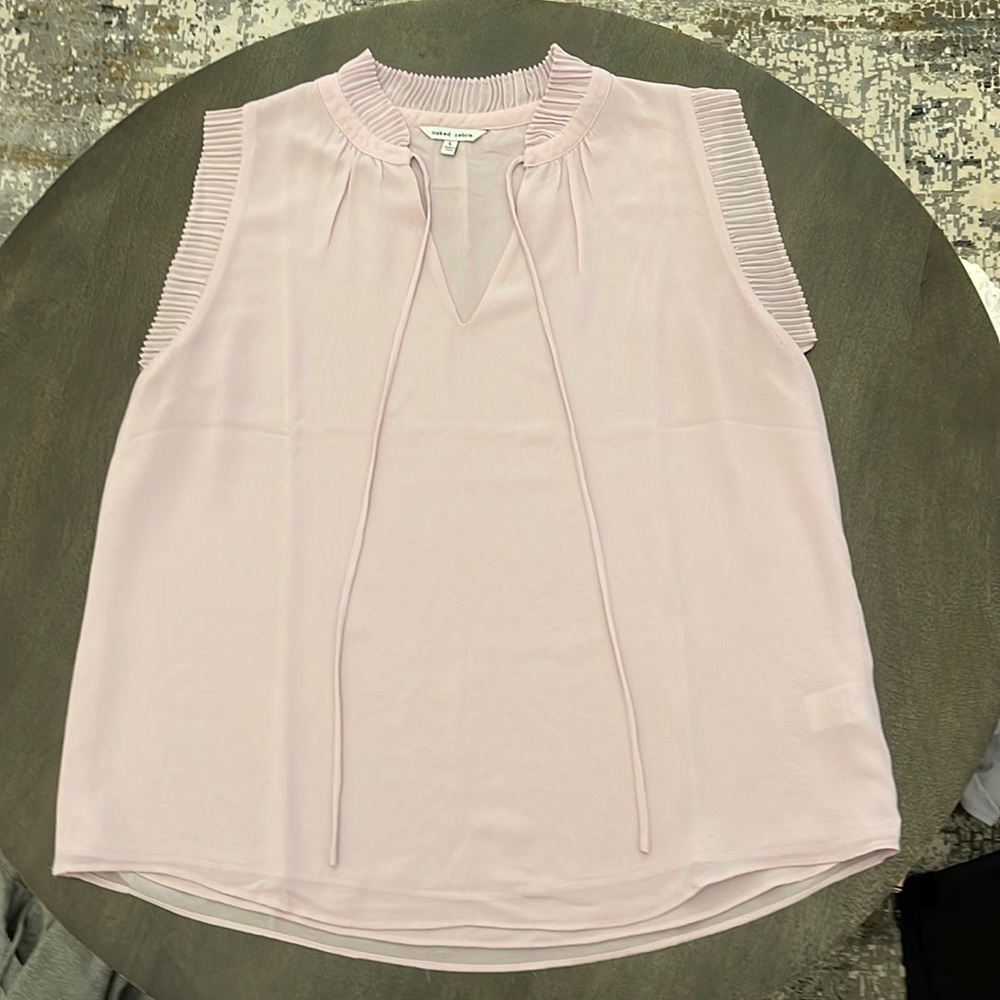 Naked Zebra lilac blouse, worn once
